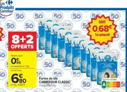 Carrefour Drive Carrefour Classic Farine de blé offre