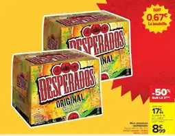 Carrefour Drive DESPerados Bière aromatisée offre