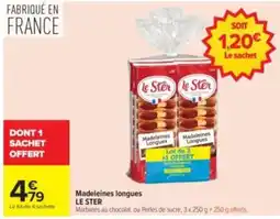 Carrefour Drive LE STER Madeleines longues offre