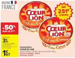 Carrefour Drive Coeur de Lion Coulommiers offre