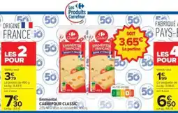Carrefour Drive Emmental Carrefour Classic offre
