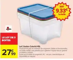 Carrefour Drive Sundis Colorlid offre