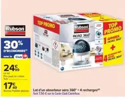 Carrefour Drive Rubson absorbeur aéro 360° offre