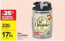Carrefour Drive LA GOUDALE Bière offre