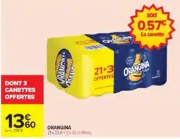 Carrefour Drive ORANGINA offre