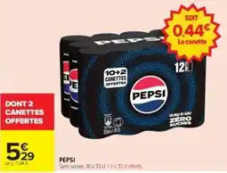 Carrefour Drive PEPSI offre