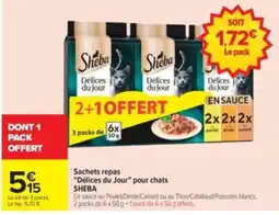 Carrefour Drive Sheba Délices du Jour offre