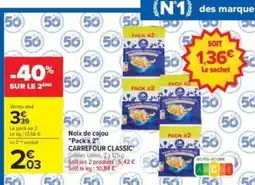 Carrefour Drive Noix de cajou offre