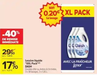 Dash Lessive liquide