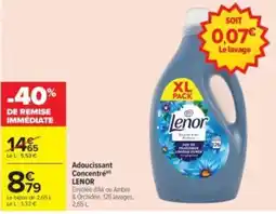 Carrefour Drive Lenor Adoucissant Concentré offre