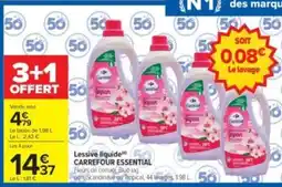 Carrefour Drive Carrefour Essential Lessive liquide offre