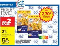 Carrefour Drive Carrefour Extra Gnocchi à poêler XXL offre