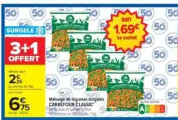 Carrefour Drive Carrefour Classic Mélange de légumes surgelés offre