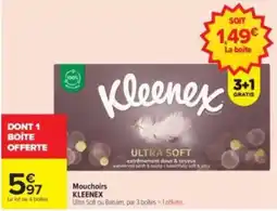 Carrefour Drive Kleenex Mouchoirs offre