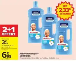 Carrefour Drive MR PROPRE Nettoyant ménager offre