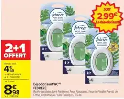 Carrefour Drive Febreze Désodorisant WC offre