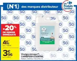 Carrefour Drive Carrefour Essential Vinaigre ménager offre