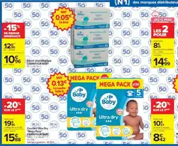 Carrefour Drive Baby Sérum physiologique offre