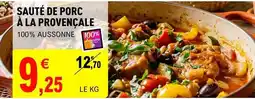 E.Leclerc Sauté de porc à la provençale offre