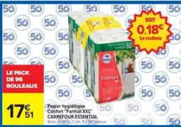 Carrefour Drive Carrefour Essential Papier hygiénique offre