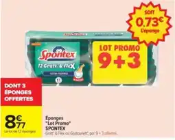 Carrefour Drive SPONTEX Éponges offre