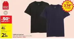 Carrefour Drive Tex T-shirt col rond uni offre