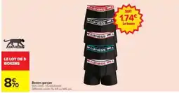 Carrefour Drive AIRNESS Boxers garçon offre