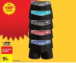 Carrefour Drive AIRNESS Boxers homme offre