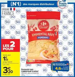 Carrefour Drive Carrefour - emmental rape offre