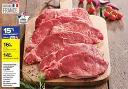 Carrefour Drive Carrefour - viande bovine: ramembert à griller offre
