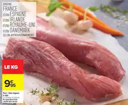 Carrefour Drive Porc filet mignon a griller offre