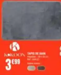 La Foir'Fouille Kokoon - tapis de bain offre