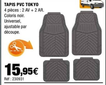 Autobacs Tapis PVC Tokyo offre