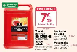 Promocash EN CUISINE Tomato Ketchup offre