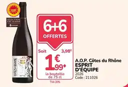 Promocash ESPRIT D'EQUIPE offre