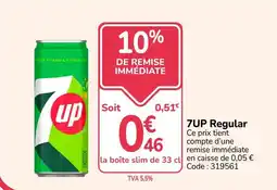 Promocash 7UP Regular offre