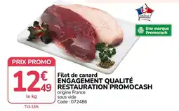 Promocash Promocash Filet de canard offre