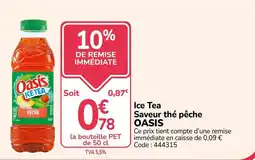 Promocash Oasis Ice Tea offre