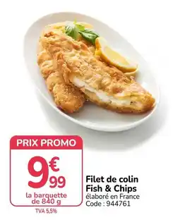 Promocash Filet de colin Fish & Chips offre