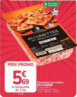 Promocash EN CUISINE Allumettes de lardons offre