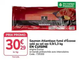 Promocash Cuisine Saumon Atlantique fumé offre