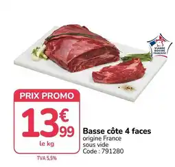 Promocash Basse cote 4 faces offre