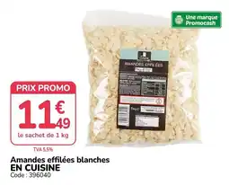 Promocash EN CUISINE Amandes effilées blanches offre