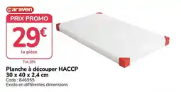Promocash araven Planche à découper HACCP offre