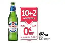 Promocash PERONI Bière offre