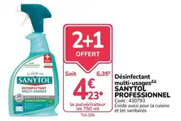 Promocash SANYTOL Désinfectant multi-usages offre