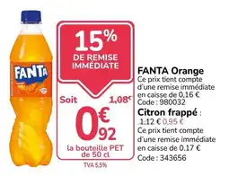 Promocash FANTA Orange offre
