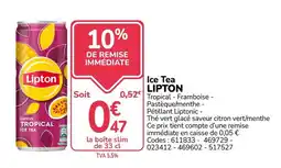 Promocash Lipton Ice Tea offre