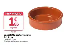 Promocash Cassolette en terre cuite offre