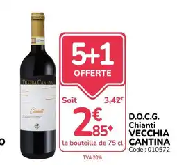 Promocash VECCHIA CANTINA Chianti offre
